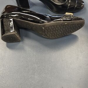 Elegant Black Patent Leather Heels